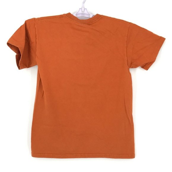 Texas Longhorns Mens Shirt Small Orange Short Sleeve NCAA UT College Football - Picture 4 of 12